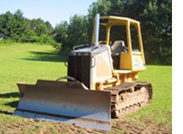 Kadlec Excavating bulldozer.