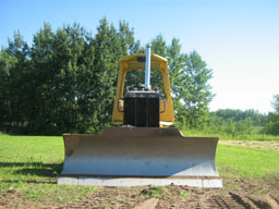 Kadlec Excavating bulldozer.